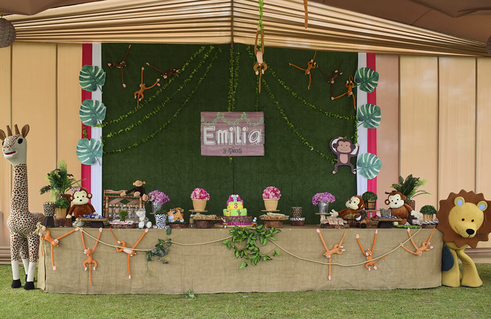 Decoración para show infantil 123 a jugar