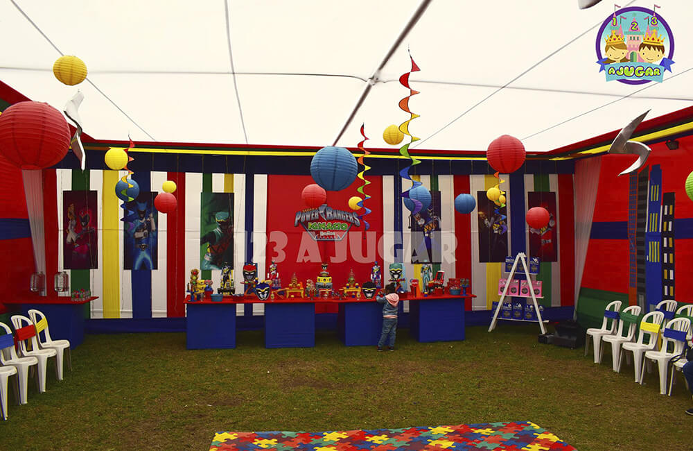 Decoración para show infantil 123 a jugar